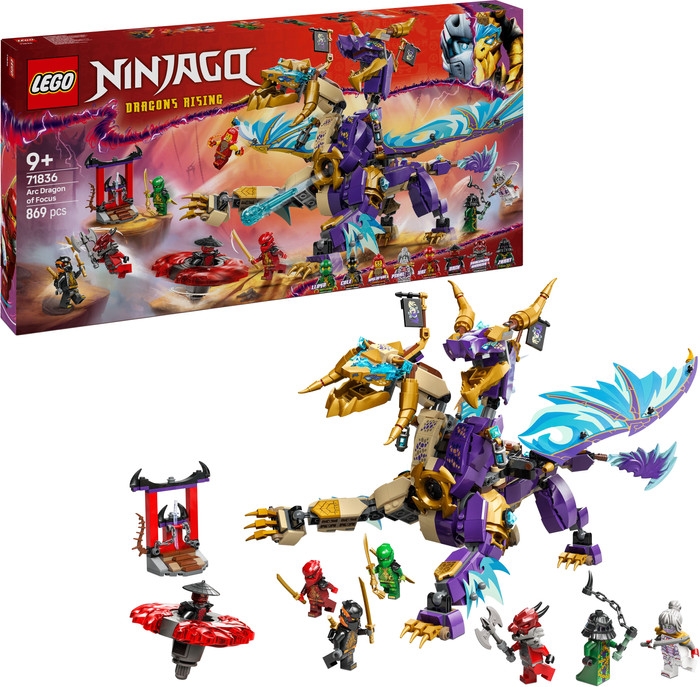 LEGO Ninjago Boogdraak van Concentratie 71836 rechterkant