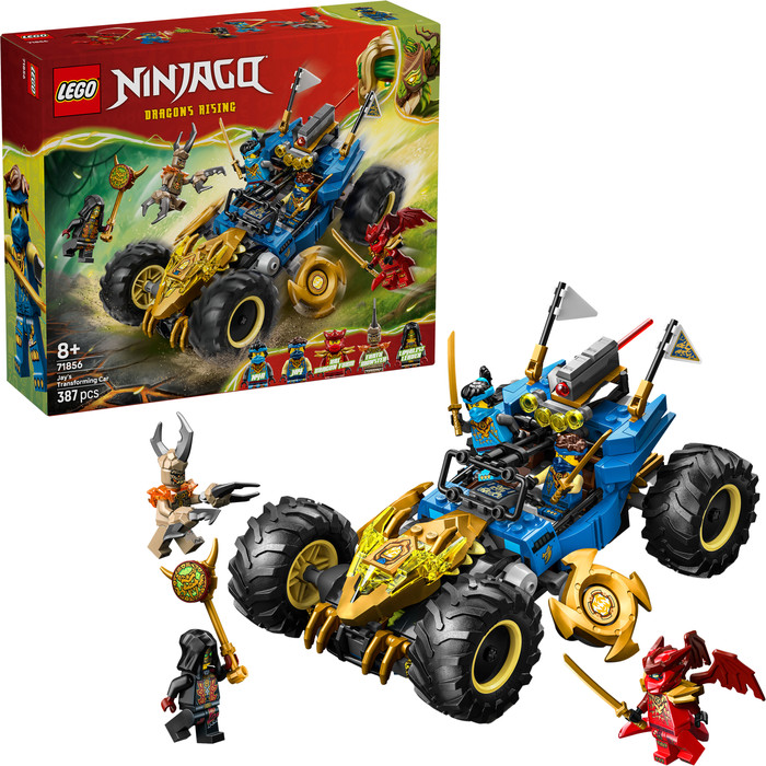 LEGO NINJAGO Jay's Transforming Car 71856 right side