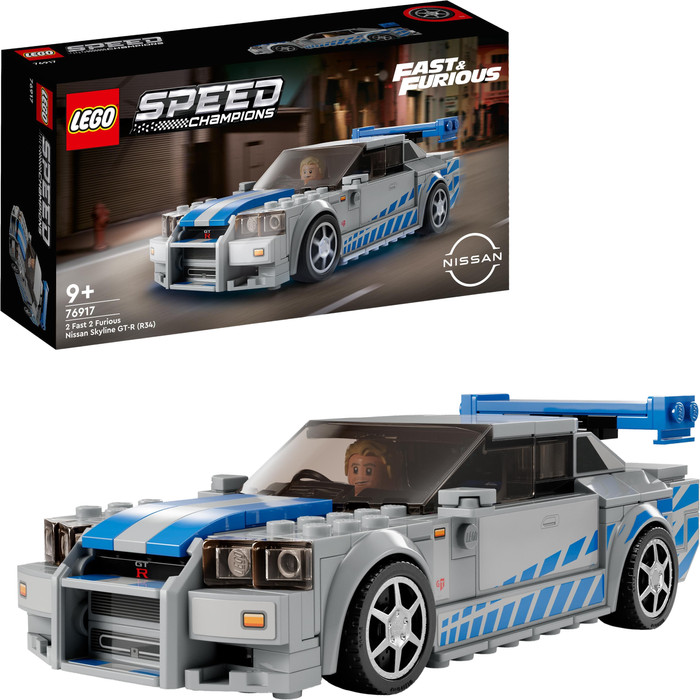 LEGO Speed Champions 2 Fast 2 Furious Nissan Skyline GT-R 76917 rechterkant