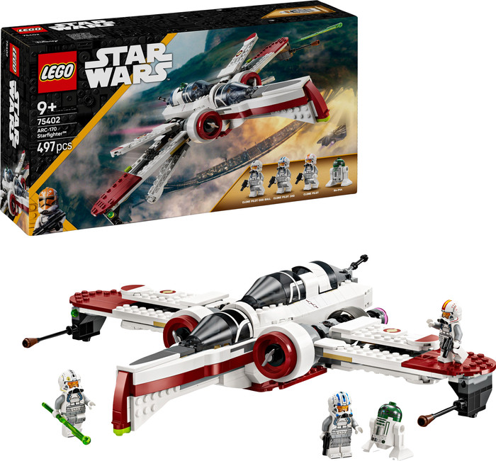 LEGO Star Wars ARC-170 Starfighter 75402 rechterkant