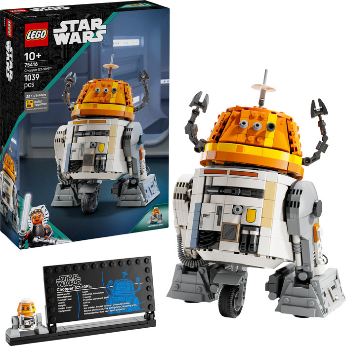 LEGO Star Wars Chopper (C1-10P) Astromech Droid 75416 rechterkant