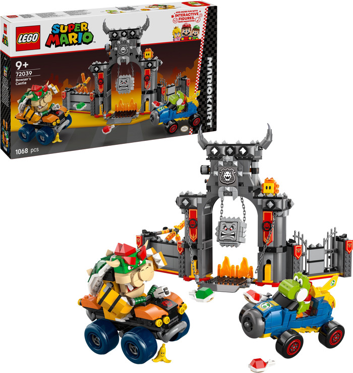 LEGO Super Mario: Mario Kart - Bowser's Castle 72039 right side