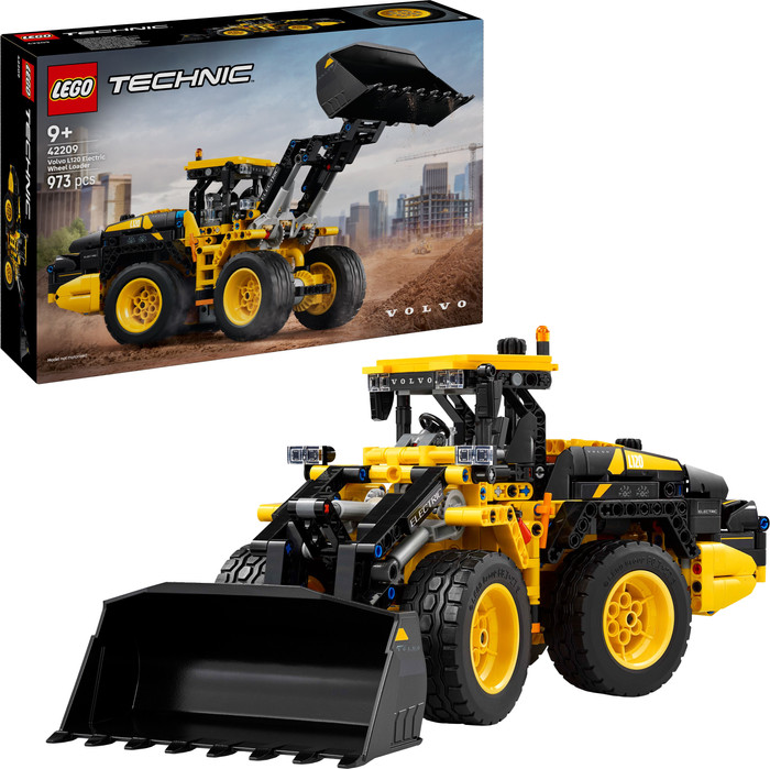 LEGO Technic Volvo L120 Electric wiellader 42209 rechterkant