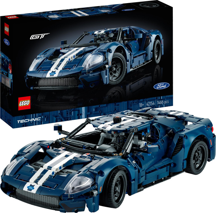 LEGO Technic 2022 Ford GT 42154 rechterkant