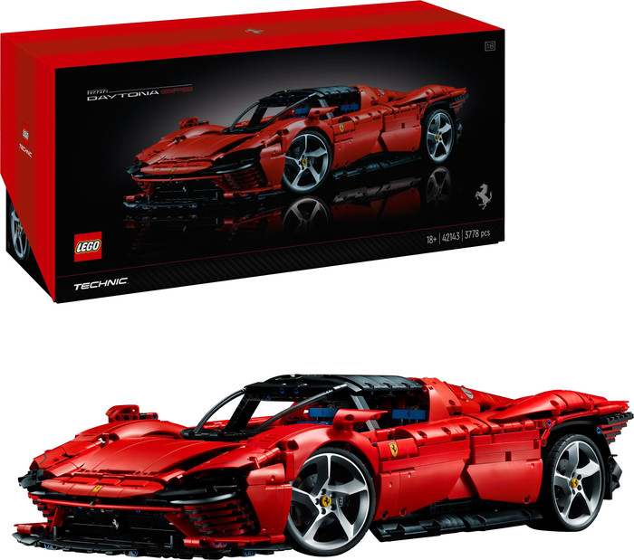 LEGO Technic Ferrari Daytona SP3 42143 rechterkant