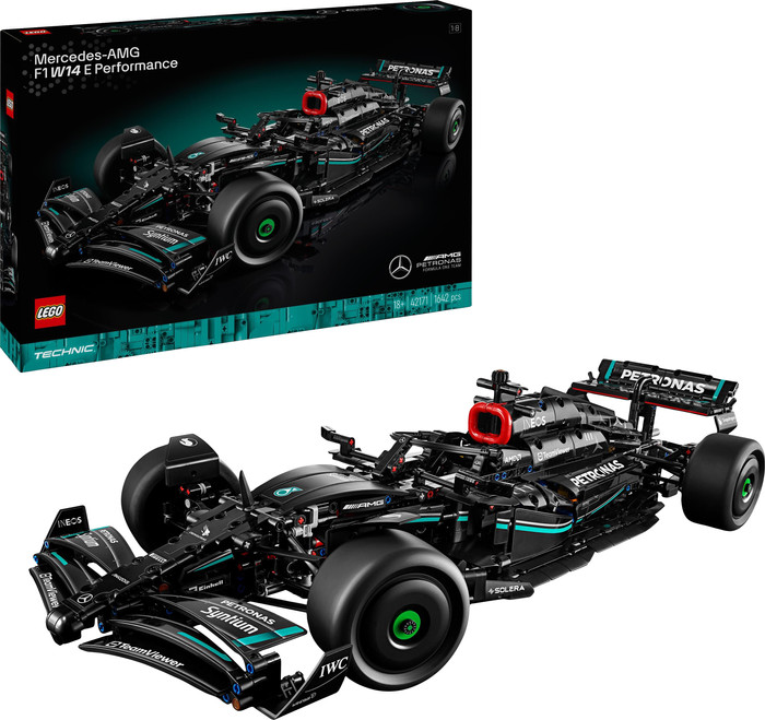 LEGO Technic Mercedes-AMG F1 W14 E Performance 42171 rechterkant