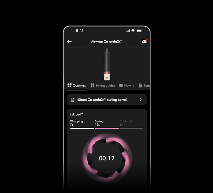 Dyson Airwrap Co-anda 2x Curly + Coily Red Velvet visual leverancier