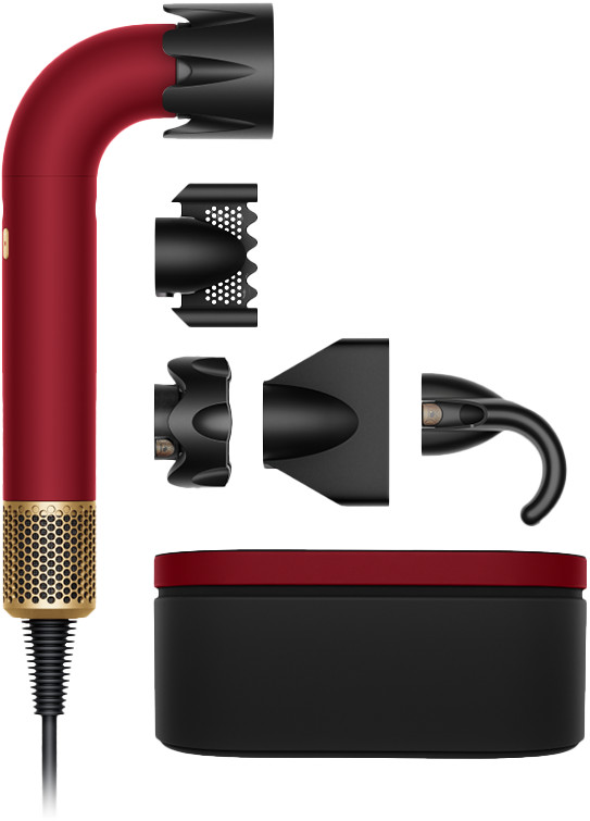 Dyson Supersonic r Straight + Wavy Red Velvet Main Image