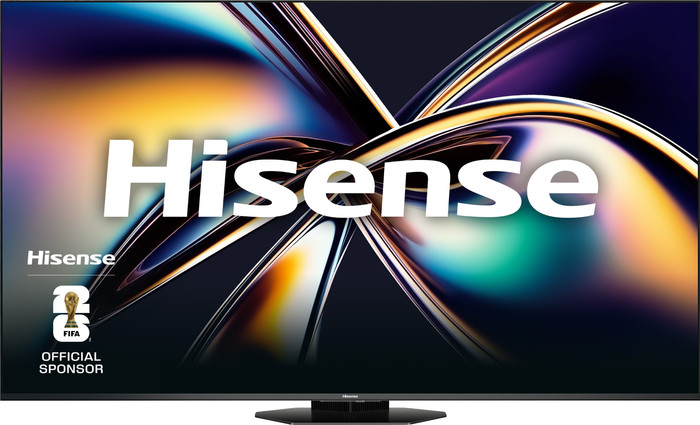 Hisense 65'' ULED Mini-Led U8Q (2025) + Hisense AX3120Q voorkant