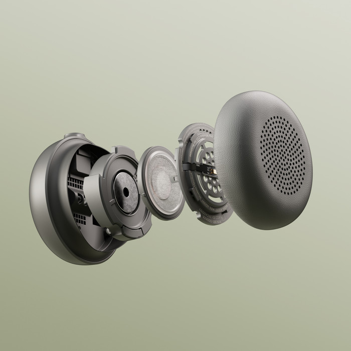 Logitech Zone Wireless 2 ES Zwart detail