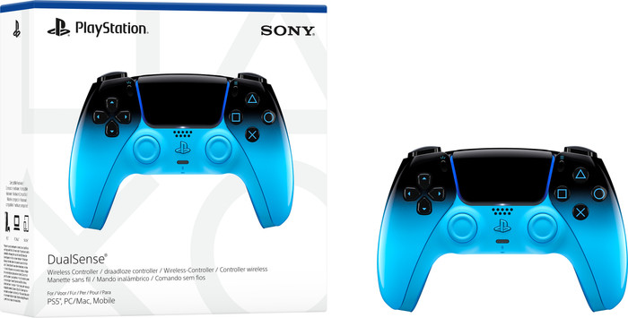 Sony Playstation 5 DualSense Draadloze Controller Rhythm Blue verpakking