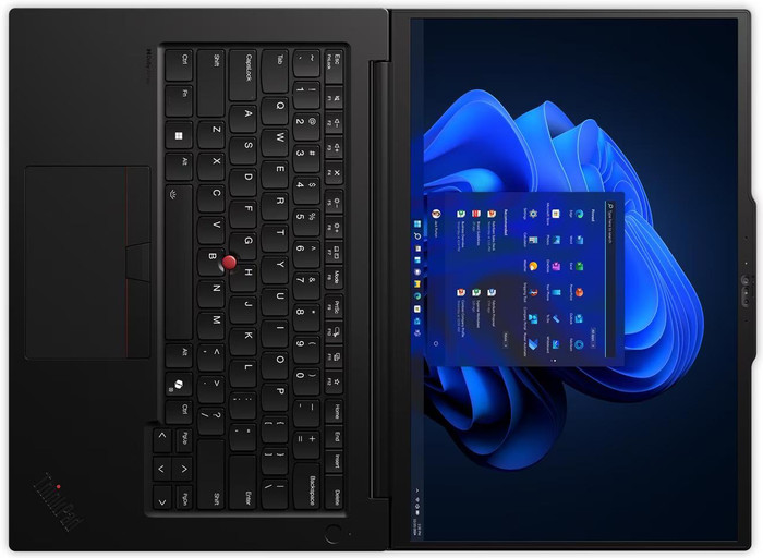 Lenovo ThinkPad P14s Gen 6 (Intel) - 21QT0004MH QWERTY bovenkant