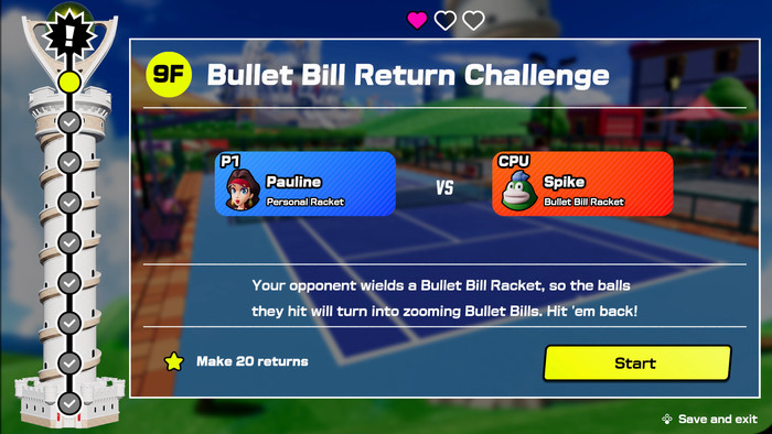 Nintendo Mario Tennis Fever Nintendo Switch 2 product in gebruik