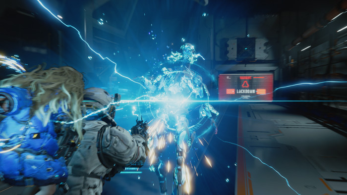 PRAGMATA PS5 product in gebruik