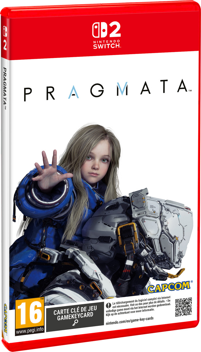 PRAGMATA Nintendo Switch 2 verpakking