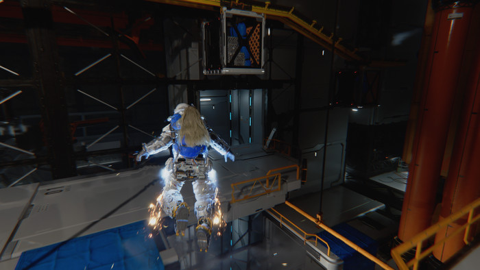 PRAGMATA Nintendo Switch 2 product in gebruik