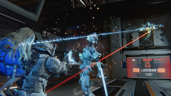 PRAGMATA Nintendo Switch 2 product in gebruik