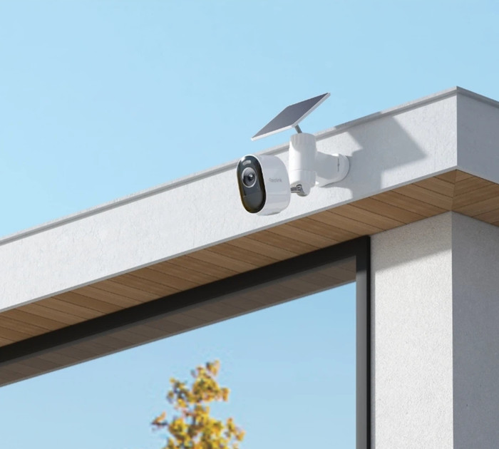 Reolink Argus B330 + Solar Panel Lite product in gebruik