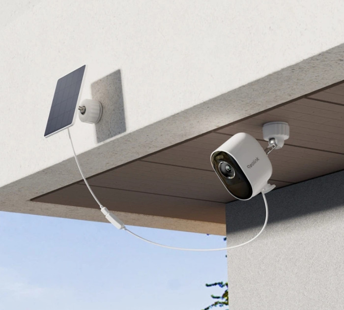 Reolink Argus B330 + Solar Panel Lite product in gebruik