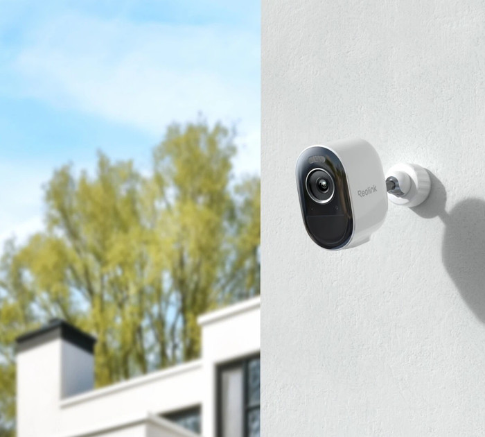 Reolink Argus B330 + Solar Panel Lite product in gebruik