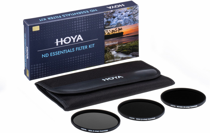 Hoya ND Essentials Filter Kit 8/64/1000 49mm verpakking