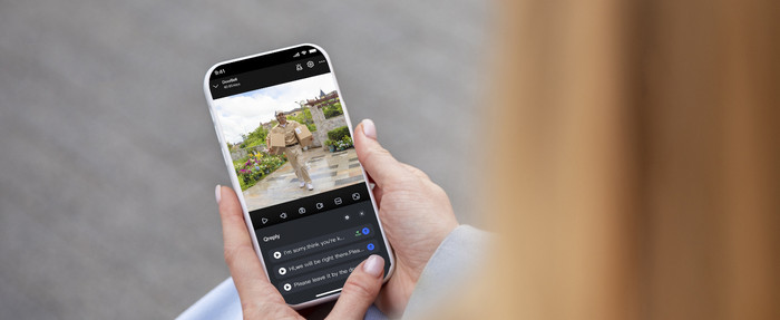 Reolink D340W + Chime product in gebruik