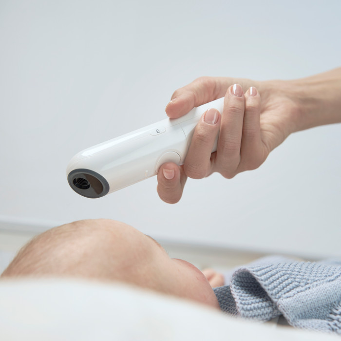 Omron Gentle Temp 730 product in gebruik