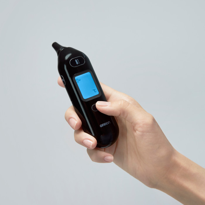 Omron Gentle Temp 533 product in gebruik