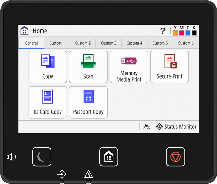 Canon MF667 CDW detail