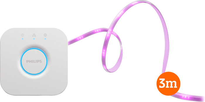 Philips Hue Solo Led Strip 3 meter + Philips Hue Bridge Main Image