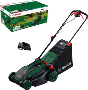 Bosch Rotak 18V2-38 (zonder accu) + Bosch EasyHedgeCut 18-45 Li (zonder accu) accessoire