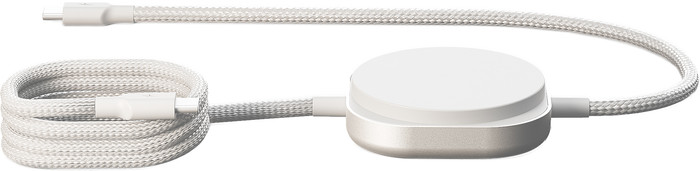 Zens Pro 2 Draadloze Oplader 15 Watt met USB C kabel Wit achterkant