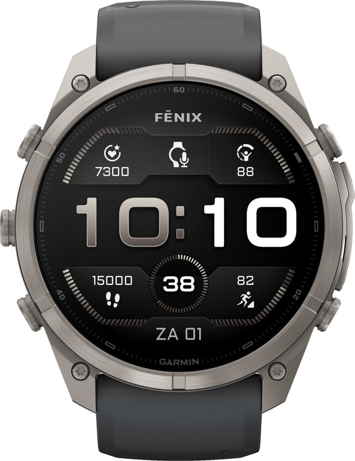 Garmin Fenix 9 Pro Zwart 51mm voorkant