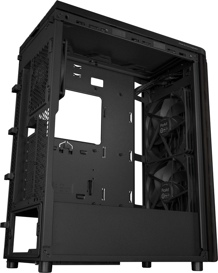 ASUS PROART PA401 Wood Edition TG Zwart linkerkant