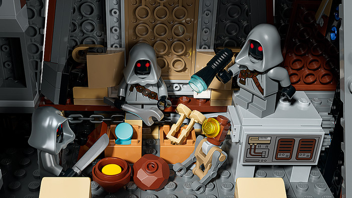 LEGO Star Wars Offworld Sandcrawler en Mudhorn 75453 detail