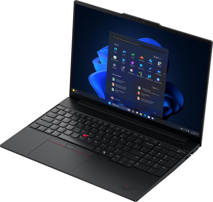 Lenovo ThinkPad E16 Gen 3 (AMD) - 21ST005VMH QWERTY rechterkant