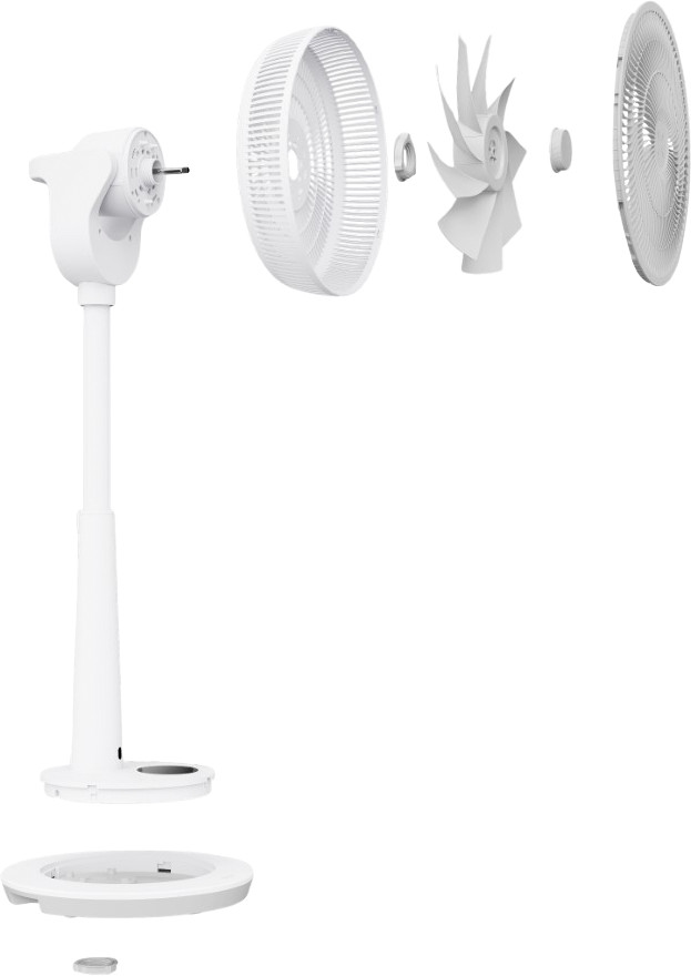 Duux Whisper 3 Wit visual leverancier