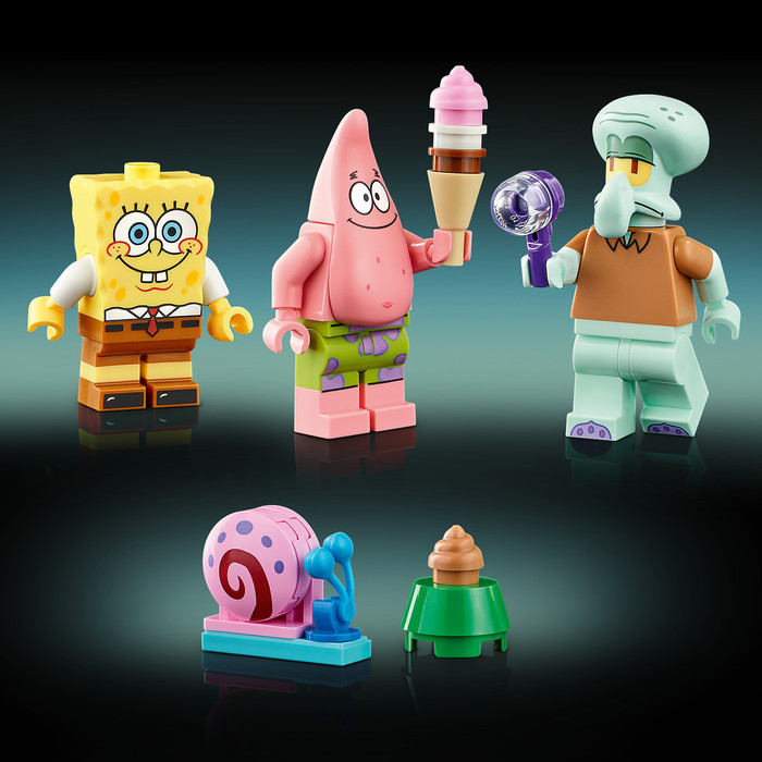 LEGO Icons SpongeBob SquarePants: Bikinibroek 11386 voorkant