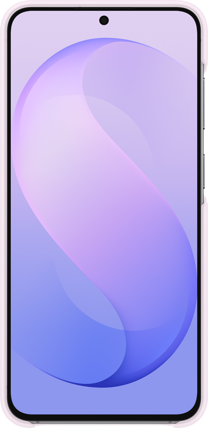 Samsung Galaxy S26 FE Siliconen Back Cover met Magneet Roze voorkant