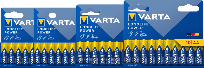 Varta Longlife Power AA Pack 40 stuks Main Image