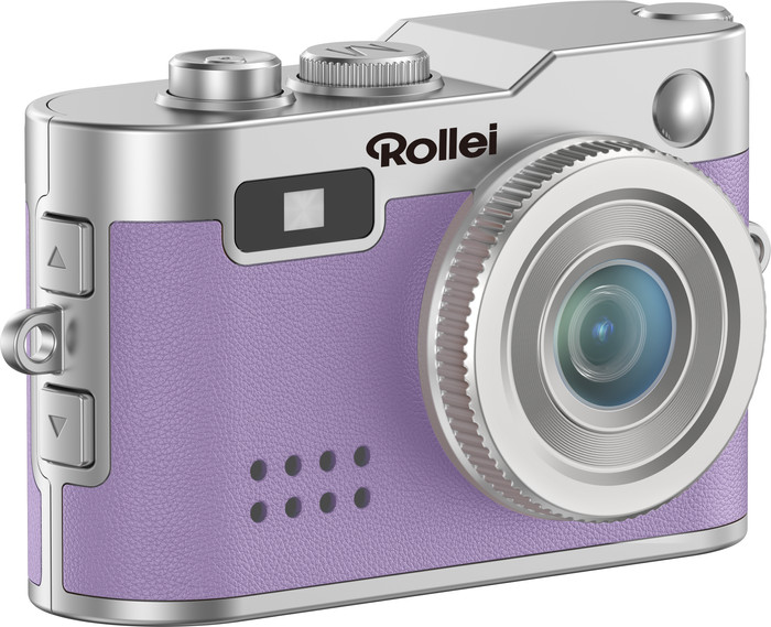Rollei Mini Digitale Camera Lila bovenkant