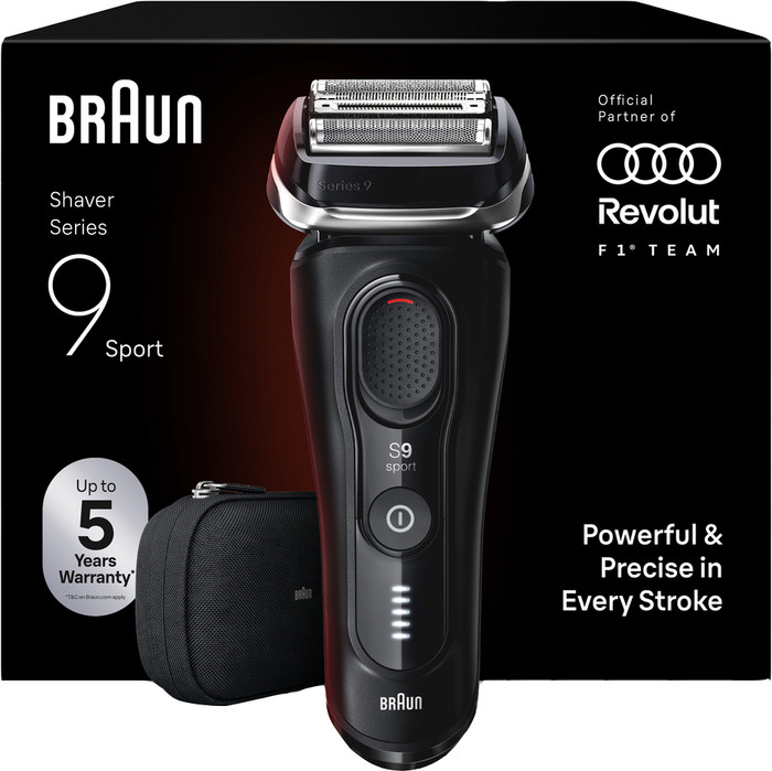 Braun Series 9 Sport 9110s Zwart verpakking