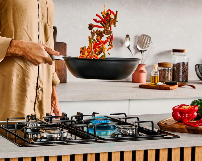 Tefal Experience Wokpan 28 cm product in gebruik