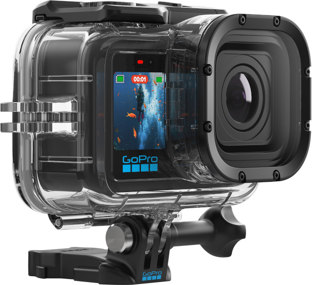 GoPro Protective Housing (GoPro Mission 1 & Mission 1 Pro) product in gebruik