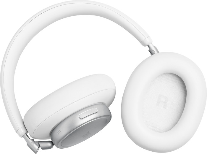 JBL Live 780NC Wit detail