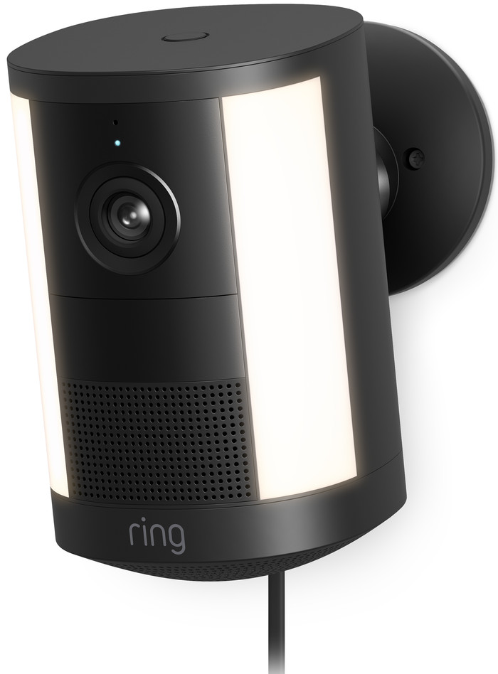 Ring Spotlight Camera 2e Generatie Stekker Zwart detail