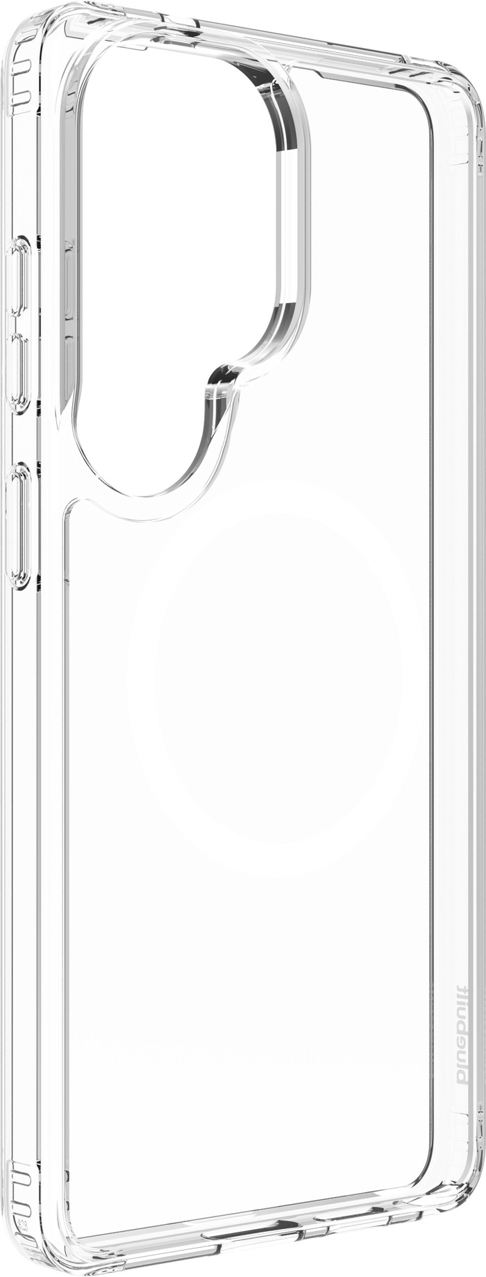 BlueBuilt Protective Back Cover with Magnet Galaxy S26 Ultra Transparent right side