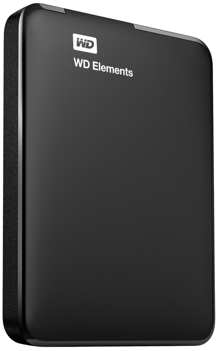 WD Elements Portable 1TB left side