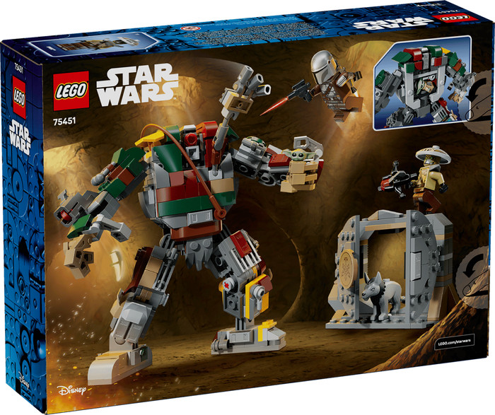 LEGO Star Wars Paleis van de Hutt Sentry Droid confrontatie 75451 verpakking