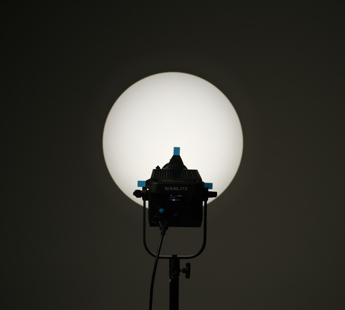 Nanlite Bowens Mount Projection Attachment 25-45 degrees product in use